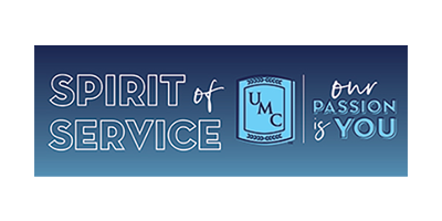 UMC Spirit of Service badge