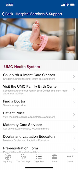 Hospital Services And Support App screenshot