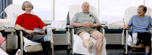 Joint Center Patients Exercising in Chairs