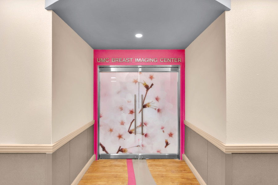 UMC Breast Imaging Center Doorway