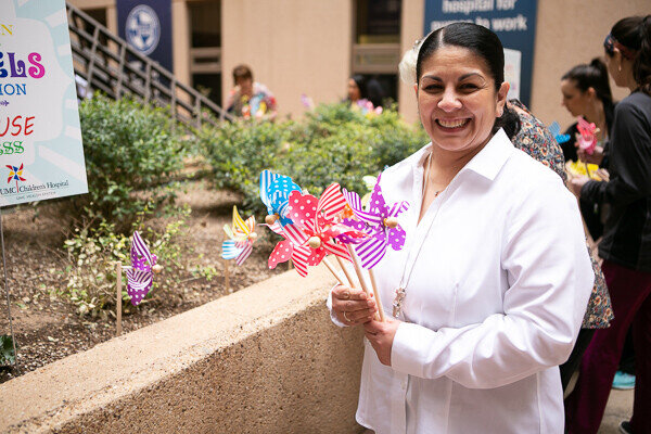 Child Abuse Prevention Pinwheel Ceremony