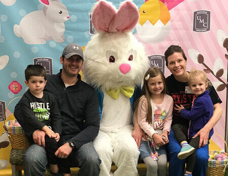 Easter Bunny at UMC Family Birth Center