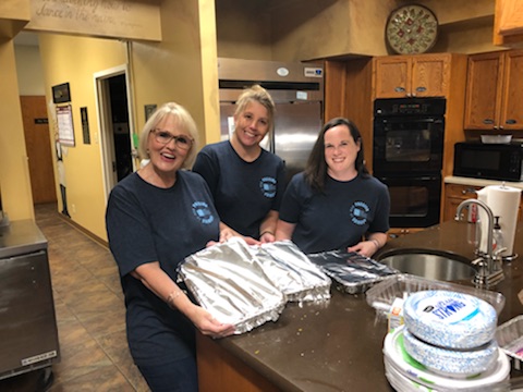 Infection, Prevention & Control Department Served Meal at Ronald McDonald House