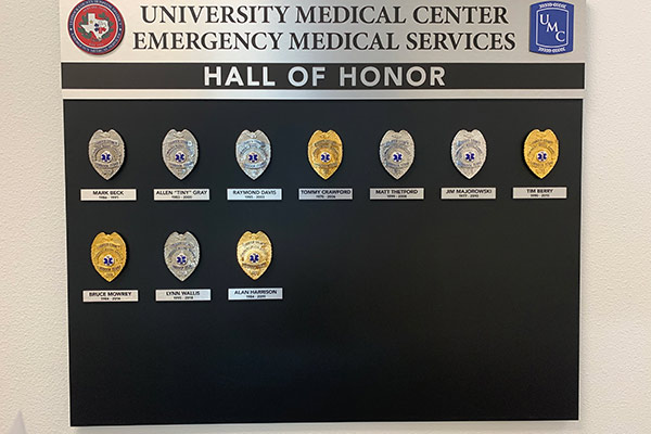 EMS Hall of Honor