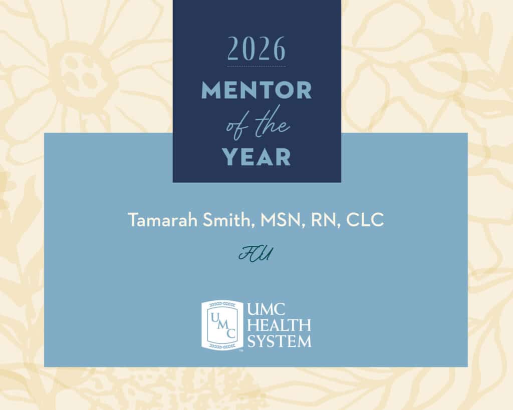 Mentor of the Year: Tamarah Smith, MSN, RN, CLC